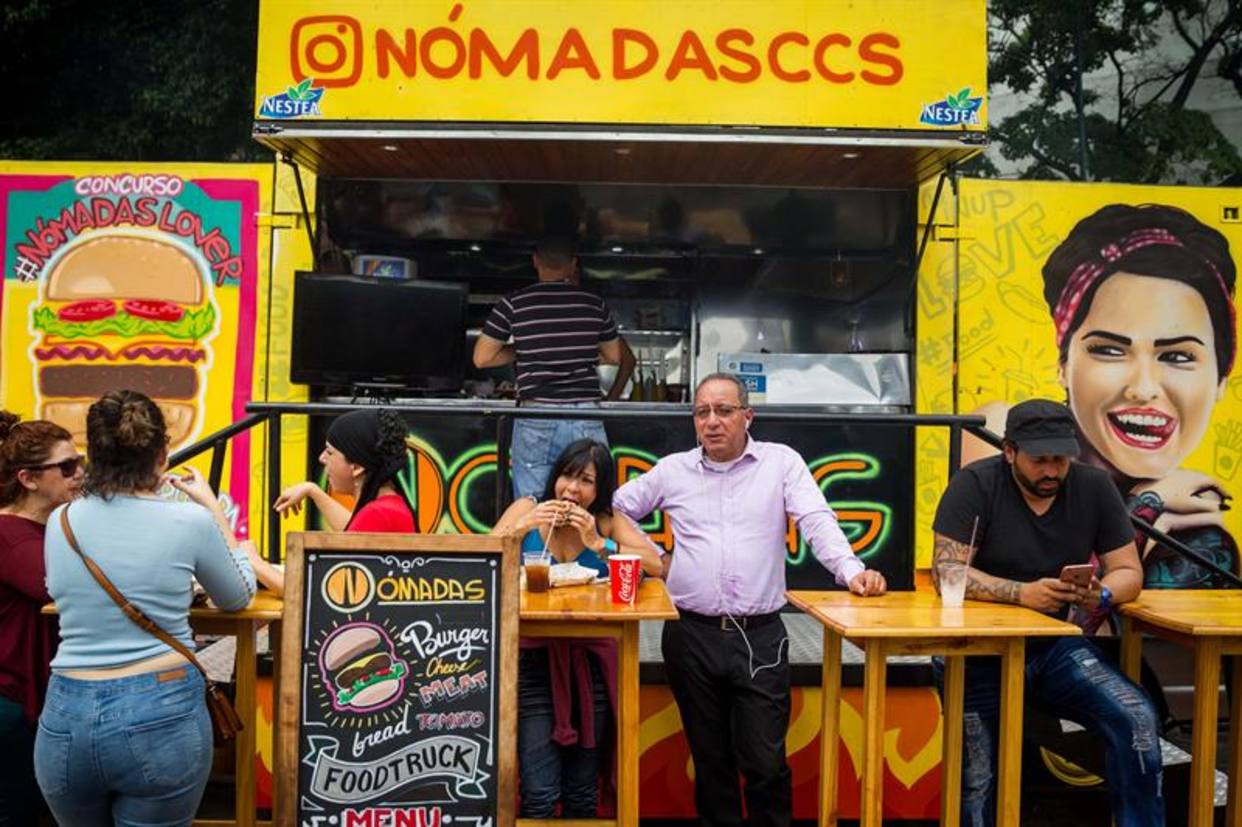 En medio de la crisis, los food trucks ganan terreno en Caracas