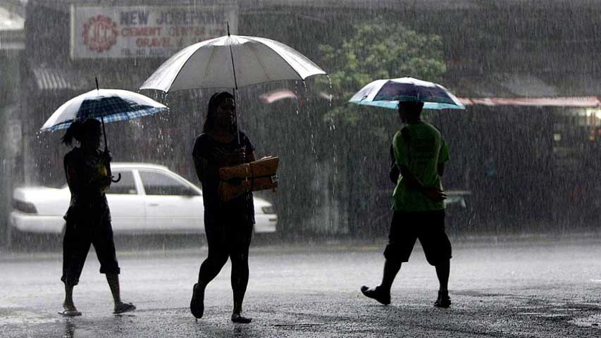 Inameh prevé lluvias dispersas en el país