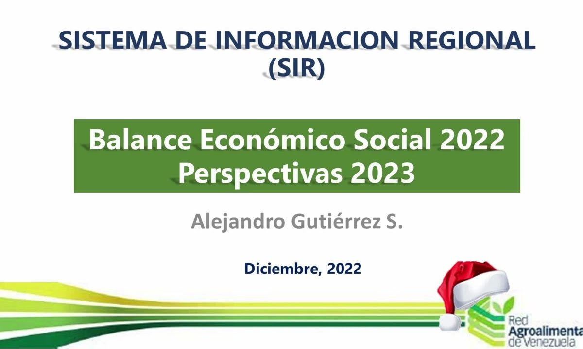 Red Agroalimentaria: Balance EconÃ³mico Social 2022 y Perspectivas 2023