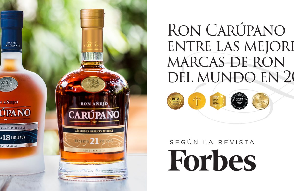 Por segundo año consecutivo, Ron Carúpano es reconocido por la revista FORBES