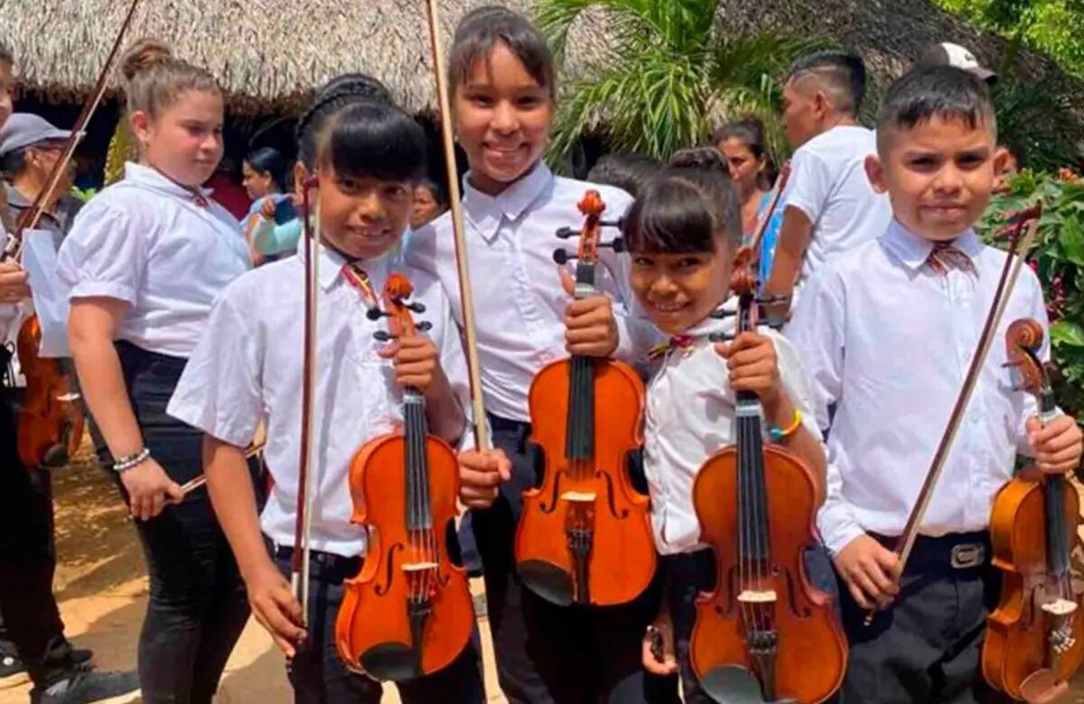 El Sistema Nacional de Orquestas creó Wayuu Taya, la primera sinfónica indígena de Venezuela