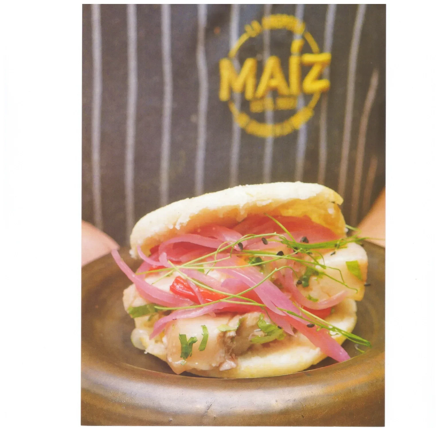 Arepa «Forjadora». Daniel Torrealba. Foto cortesía