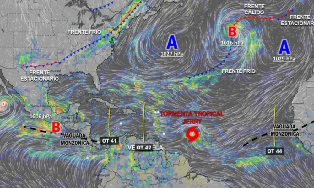 Onda tropical 41° provocará lluvias en varios estados este miércoles