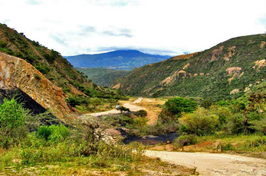 El sector de Lobatera se distingue por sus extensiones de piedra caliza. Foto cortesía Kevin Vasquez.