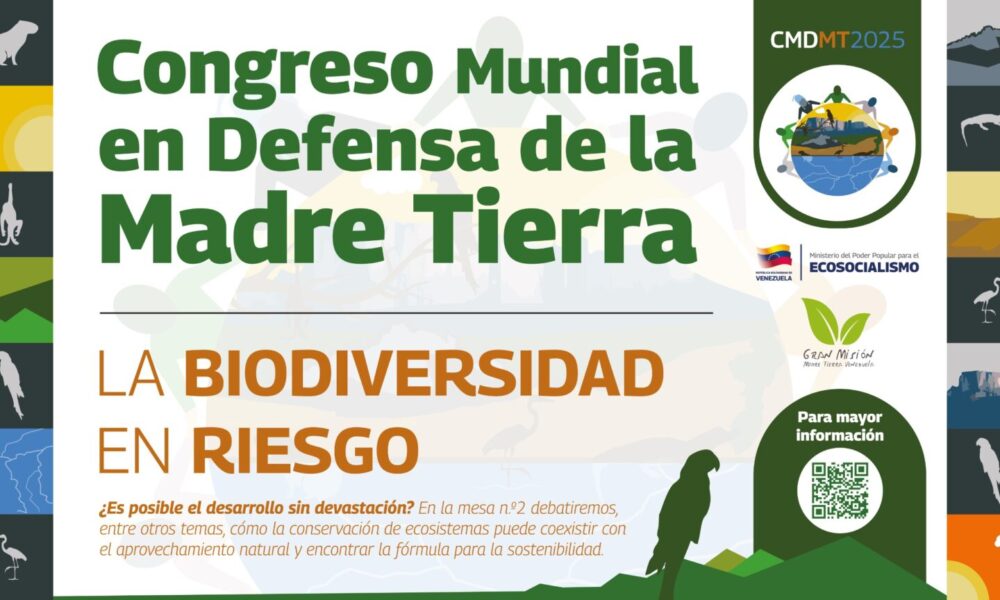 Biodiversidad en Riesgo: Un tema del Congreso Mundial en Defensa de la Madre Tierra
