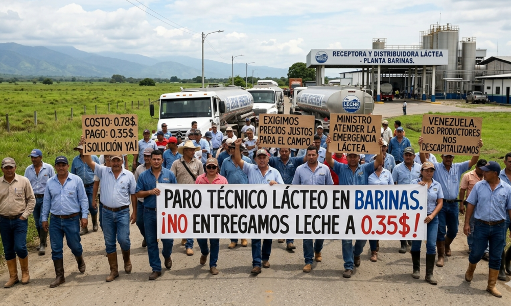 Sector lácteo alerta descapitalización crítica ante caída unilateral de precios industriales