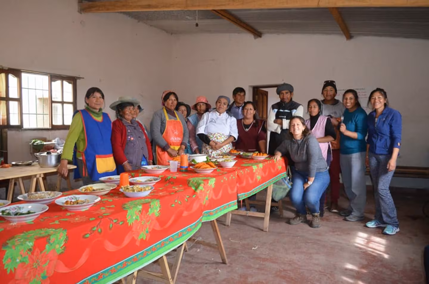 Magda enseña, investiga, cocina y deja un legado sobre los cultivos andinos. (Foto: Gentileza Magda Choque Vilca)