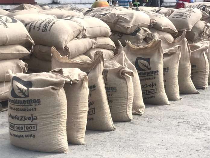 Exportan 19 toneladas de café verde para Italia desde Lara