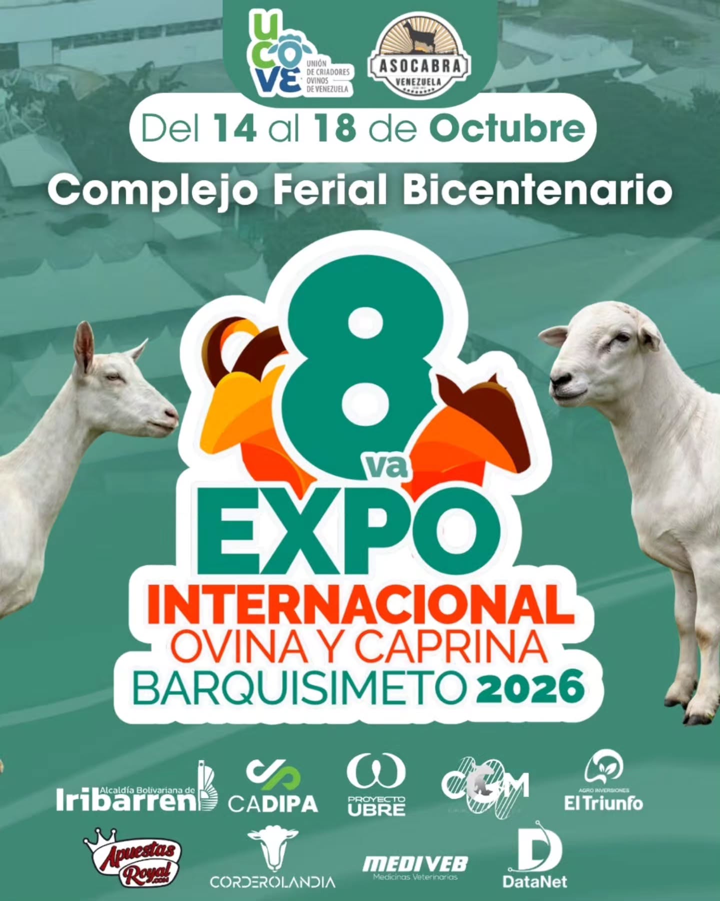 8va Expo Internacional Ovina y Caprina Barquisimeto 2026 8va Expo Internacional Ovina y Caprina Barquisimeto 2026