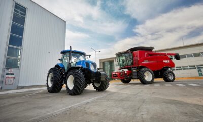 Thiago construyó un tractor con materiales recuperados