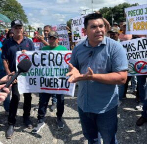 Víctor Castillo, coordinador municipal del partido Vente Venezuela en la localidad de Santa Rosalía