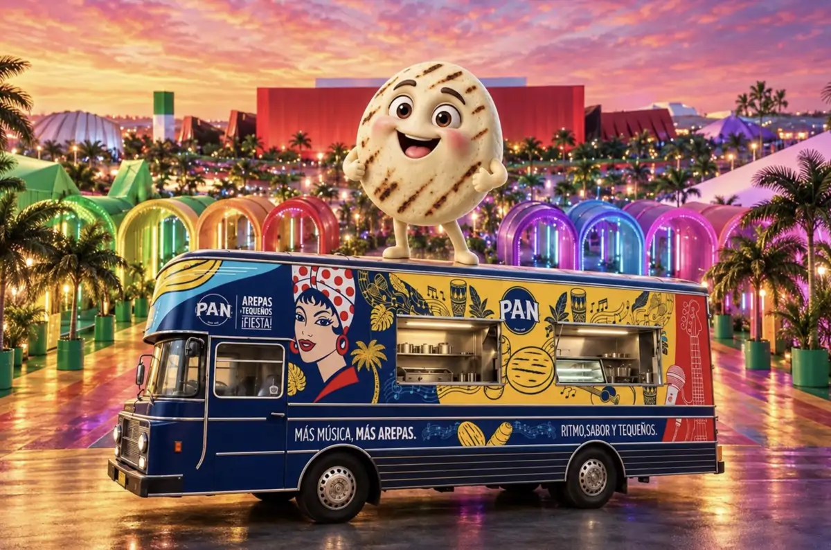 Arepas y tequeños de P.A.N. en los conciertos de Shakira