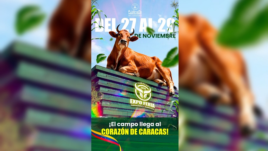 La Expoferia Ganadera y Agrícola 2026 llega a Caracas