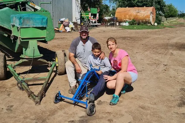 El karting que construyó Thiago Príncipe con apenas 9 años. (Gentileza valoragregado.com)